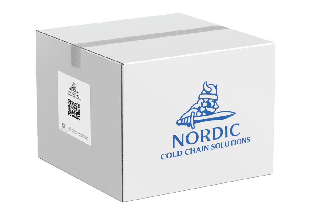 Nordic Cold Chain Solutions shipping box