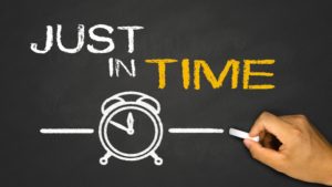 just in time supply chain