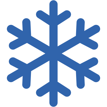 nordic cold chain temperature icon - frozen
