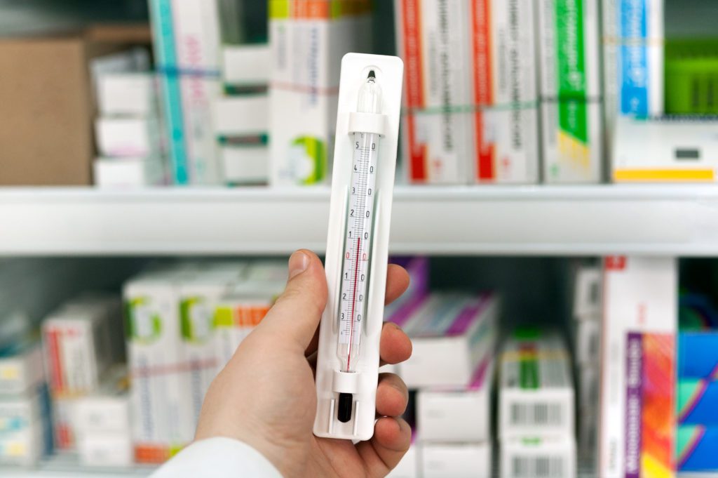 Temperature in the pharmacy
