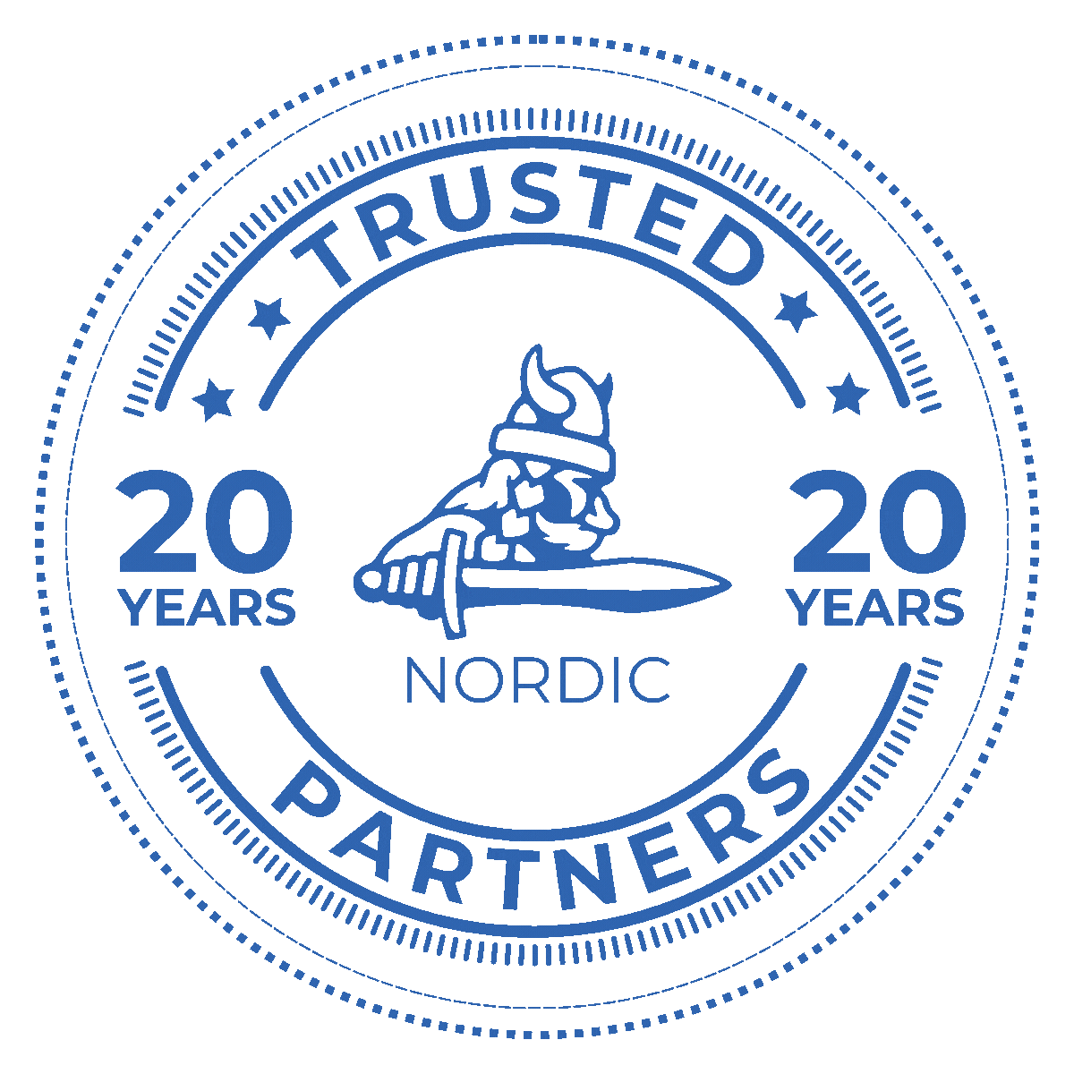 Trusted Partners for 20 years animation