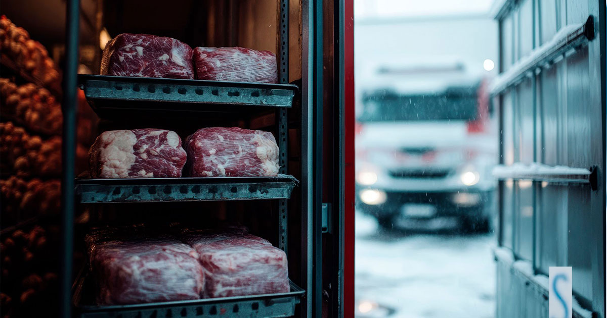 shipping meat