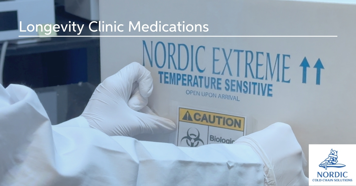 Longevity Clinic Cold Chain Packaging | Nordic Cold Chain Solutions
