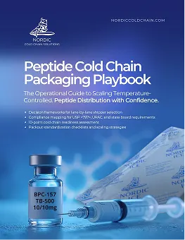 Peptide Cold Chain Packaging Playbook
