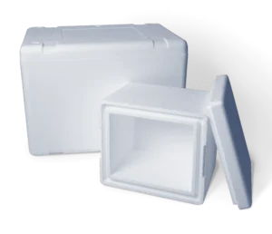 white molded expanded polystyrene eps shipping coolers for thermal insulation