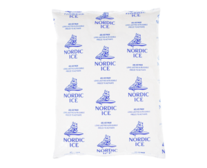 Nordic Ice regular gel pack refrigerant used for temperature-controlled peptide packaging